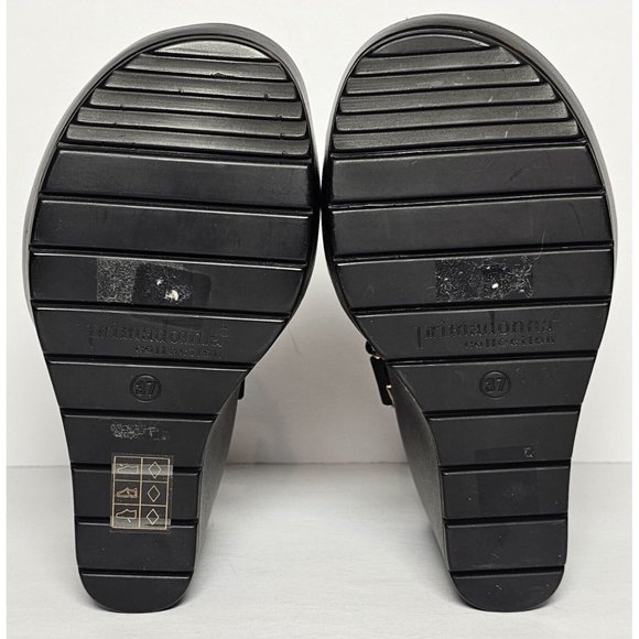 PRIMADONNA COLLECTION WOMAN SANDALS Sz EURO 37 NEW 3.5 INCH HEEL PD0503 77010 - Picture 10 of 12
